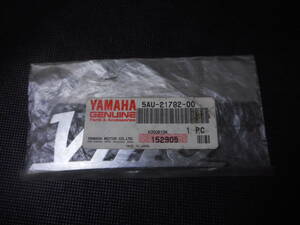 ヤマハ ビーノ 5AU エンブレム 1個のみ 適合不明 未使用 擦れあり 当時もの 販売終了品 長期保管品 5AU-21782-00