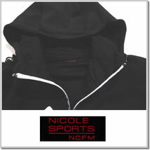 ニコルクラブフォーメン NICOLE SPORTS ライトダンボールニットジップアップパーカ 3464-9931-49(BLACK)-48(L) ゴルフ 未使用_画像3