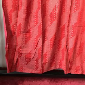 アンティーク 着物 昭和レトロ 大正ロマン モダン 和洋折衷コーデ リメイク 絹 正絹100% け27-7kの画像4