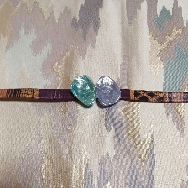 帯留め 和装小物 ハンドメイド