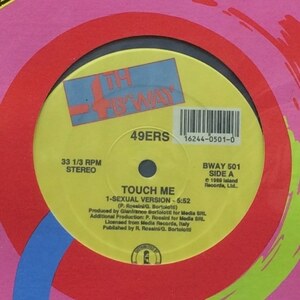 49ers - Touch Me (Sexual Version)（★盤面ほぼ良品！）