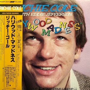 Richie Cole With Eddie Jefferson - Hollywood Madness（★盤面極上品！）