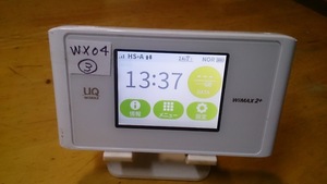 値下げ！ポケットwifi UQmobile WX04 Speed wifi NEXT WIMAX2+ 白 SIMフリー (3)