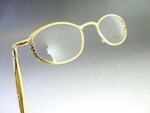 手持ち眼鏡◆折畳み式ローネット【創2 ゴールド 新品】＋3.0老眼鏡レンズ付き◆シニアグラス 遠視 近視 メガネ オペラグラス