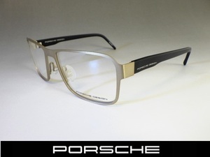 PORSCHE DESIGN◆新品【チタン メガネフレーム P8290】ゴールド 正規 イタリア製◆専用ケース&セリート付◆ポルシェデザイン/眼鏡/めがね