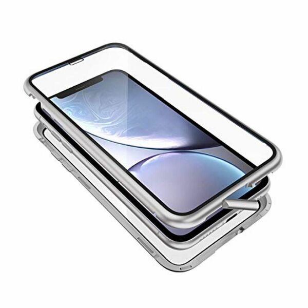 【ゴリラガラス+アルミバンパー】iPhoneケース 保護フィルム 強化ガラス iPhone XS iPhone X 耐衝撃 