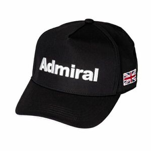 ADMIRAL GOLF アドミラル ゴルフ キャップ ベーシックツイル ADMB323F ブラック CAP722