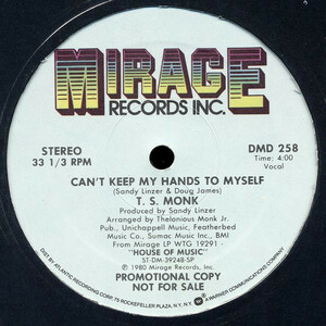 T.S. Monk Can't Keep My Hands To Myself 12