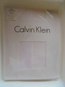 新品 Calvin Klein カルバン・クライン ck sheer control top ストッキング M~L ホワイト