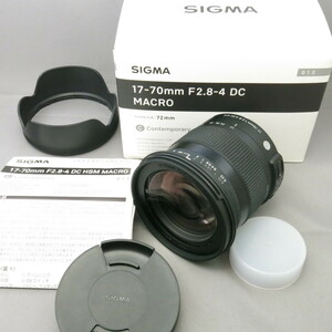 [ beautiful goods ]SIGMA Sigma Nikon for 17-70mmF2.8-4DC MACRO OS(C) NIKON Nikon F mount *NO.7528