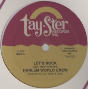 【廃盤新品12inch】HARLEM WORLD CREW / LET'S ROCK