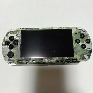 動作確認済み ケース クロス 有り PSP-3000 メタルギアソリッド ピースウォーカー モデル SONY ソニー PSP本体