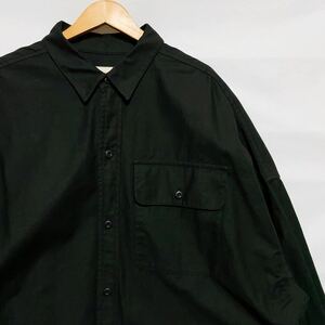 SALABA BIGシャツコート BLACK ビッグシルエット シャツ型コート サラバ 大森南朋