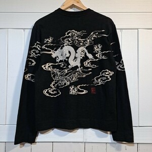 [.. soul ]. dragon embroidery peace pattern long sleeve [ size :M] inspection / cropped pants hez... bird nature's beauty satori three circle one ..... mud stick diary un- .. heaven 