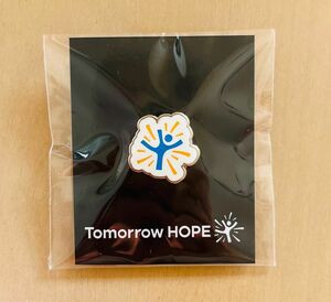 tomorrow hope ピンバッジ　アムウェイ