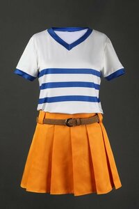 xd461工場直販 高品質 実物撮影 実写版「ONE PIECE」ナミ Nami コスチューム cosplay コスプレ衣装