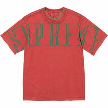 送料無料 L 赤 Supreme Overprint Knockout S/S Top Tee Bright Red 23FW シュプリーム オーバープリント Tシャツ レッド Box Logo 新品_画像1