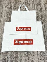 送料無料 大 中 セット販売 Supreme bag 23SS シュプリーム ショッパー ショップ袋 エコバッグ 店舗限定 box logo ボックスロゴ 新品同品_画像1