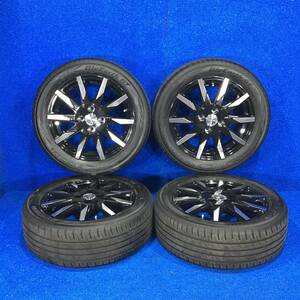 [AK-0010874]　ホンダ　フィット　GD1　ENKEI　15x5.5J　YOKOHAMA　185/55R15　タイヤホイールセット　4本