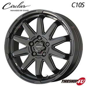 スタッドレス 4本セット CIRCLAR C10S 17x7.0J 5/114.3 +38 MB NANKANG WS-1 WS1 225/55R17 スカイライン V37