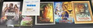 #8373R ディズニー 映画パンフレットまとめ 6冊 NARUNIA/ナルニア国物語/PRINCE OF PERSIA/ALICE IN WONDERLAND/南極物語 