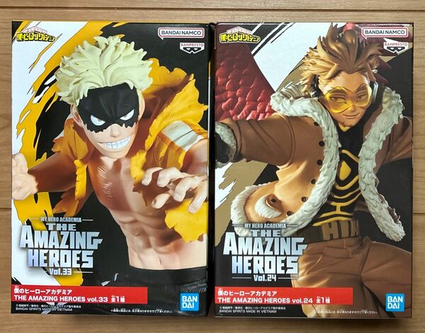 ヒロアカ　僕のヒーローアカデミア　ファットガム　ホークス　THE AMAZING HEROES vol.24 vol.33