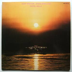 ◆ GARY BURTON - STEVE SWALLOW / Hotel Hello ◆ ECM 1055 ST (West Germany) ◆ V