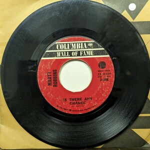 ☆MARTY ROBBINS/IS THERE ANY CHANCE1973'USA COLUMBIA7INCH