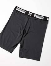 【KCM】Z-puma-497-M★展示品★【PUMA】メンズ　コンプレッション ショートタイツ インナースパッツ　サッカー　656333-03　ブラック　M_画像2