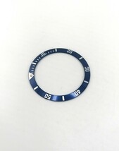 腕時計 修理交換用 社外部品 ベゼルインサート ブルー 青 【対応】タグホイヤー1000 980 TAG HEUER_画像3