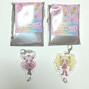 映画プリキュアオールスターズF つながるアクリルチャーム キュアピーチ キュアパッション フレッシュプリキュア vol.1