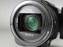 特価 SONY FDR-AX55 ビデオカメラ ハンディカム 4K ソニー 化粧箱 液晶保護フィルム 説明書 HDMIマイクロ端子ケーブル ジャンク 美品 即決_画像6