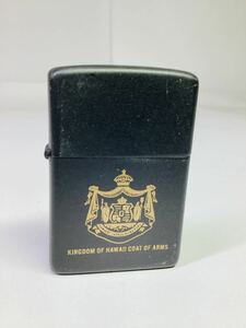 ZIPPO ジッポー ジッポライター HAWAII ジッポ オイルライター 現状品　KINGDOM HAWAII COAT OF ARMS