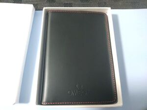 OMEGA パスポートケース 未使用品 オメガ ノベルティ 箱付き レア 非売品 黒 送料別