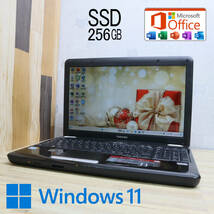 ★美品 高性能i5！新品SSD256GB★Dynabook EX55L Core i5-430M Win11 Microsoft Office 2019 Home&Business 中古品 ノートPC★P56431_画像1