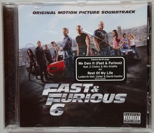 【中古】ワイルド・スピード EURO MISSION　Fast & Furious 6　Original Motion Picture SoundTrack　2023090007