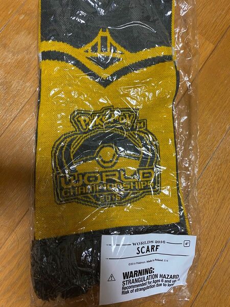 WCS2016 Scarf スカーフ　ポケモン　ポケットモンスター　非売品