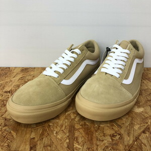 未使用 VANS WINDANDSEA メンズスニーカー オールドスクール V36CF-WDS ベージュ 表記サイズ28.0cm [jgg]