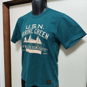 デラックスウェア　Deluxeware Tシャツ　グリーン　ミリタリー Tee　日本製　未使用