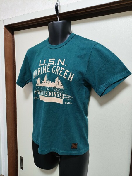 デラックスウェア　Deluxeware Tシャツ　グリーン　ミリタリー Tee　日本製　未使用