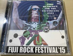 送料無料 Todd Rundgren (CD) For the Victorians Only -Fuji Rock Festival 2015-
