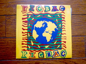 7インチ ep レコード　PIGBAG / THE big bean ピッグバッグ / 7inch