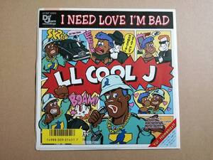 L.L. COOL J（L.L.クールJ）国内盤（日本盤）シングルレコードEP■アイ・ニード・ラヴ■07SP1055■LL COOL J■LLクールJ■ヒップホップ■