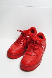 美品正規 Nike ナイキ WMNS ウィメンズ Air Force 1 Low エアフォース1 Shadow シャドウ Triple Red CU3012-661 赤 WMNS27.0cm 本物 924N