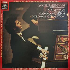 LP record Daniel * baren boim/English Cham Mozart Piano concerto 20&26 number [.. type ]