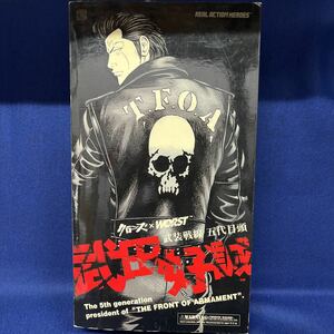 T934【中古品】クローズ＆WORST 武田好誠 フィギュア REAL ACTION HEROES ホットトイズ 武装戦線 