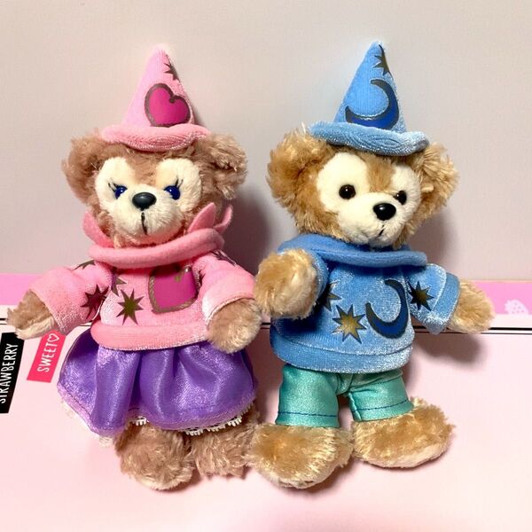 ダッフィー&シェリーメイ ぬいぐるみバッジ