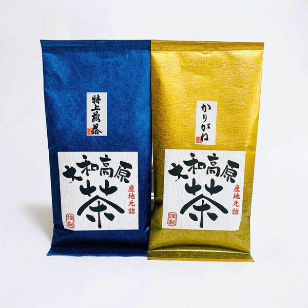 奈良県産　大和茶　上煎茶　かりがね　茶葉　緑茶　中尾農園