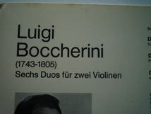 RN16 独RBM盤LP ボッケリーニ/2つのヴァイオリンのデュオ集 オジム、ノヴシャク_画像2