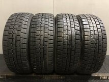 DUNLOP WINTER MAXX WM01 185/55R15 15インチ スタッドレス 4本 19年製 バリ溝 デミオ ベリーサ コルト bB等　(VTI772)_画像1